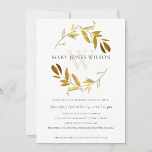 REMERCIEMENTS CARTE DE FÊTE DES MARIÉES D'ÉPUISEMENT JAUNE D'OR