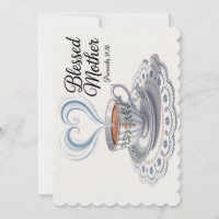 Carte de fête des Mères Mère bénie