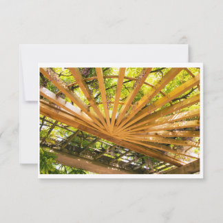 Remerciements Carte de jardin Wisteria