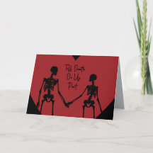 Carte de la Saint-Valentin 'Jusqu'à ce que la mort