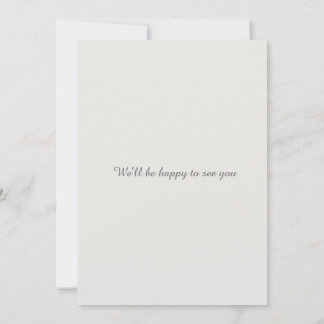 Remerciements Carte de mariage avec QR code pour annoncer la dat