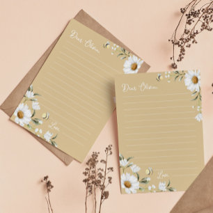 Remerciements Carte de message de la capsule de temps Daisy Bee 