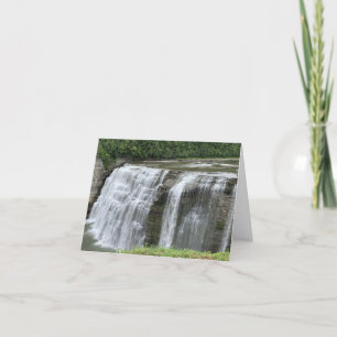 Remerciements Carte de Middle Falls (Ska-ga-dee)