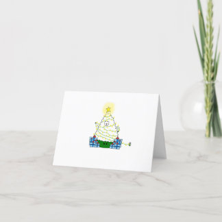 Remerciements Carte de Noël