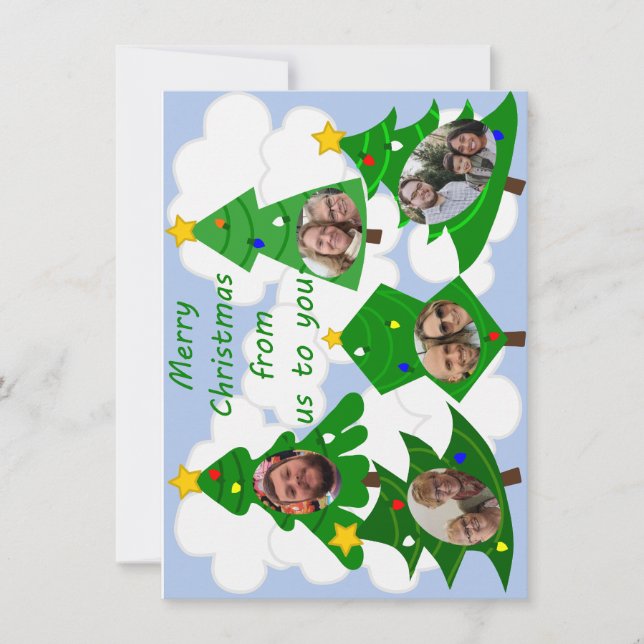 Remerciements Carte de Noël 2024 (Devant)