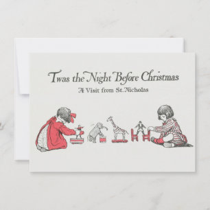 Remerciements Carte de Noël de remerciement pour enfant