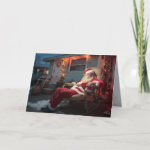 Carte de Noël du parc de remorques