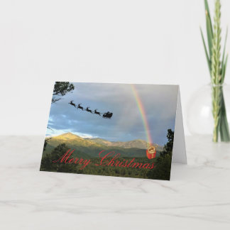 Remerciements Carte de Noël pliée