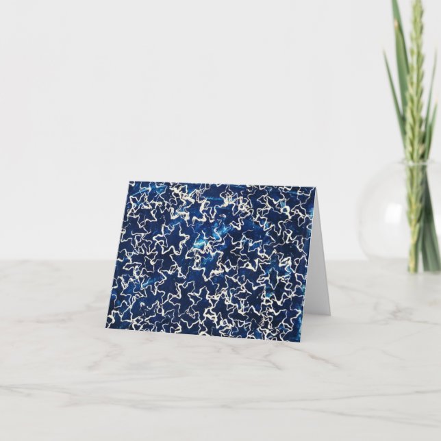 Remerciements Carte de note Abstrait_32<Blank Inside> (Devant)