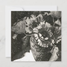 Carte de note plat carré