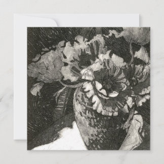 Remerciements Carte de note plat carré