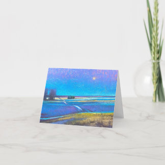 Remerciements Carte de note pliée classique