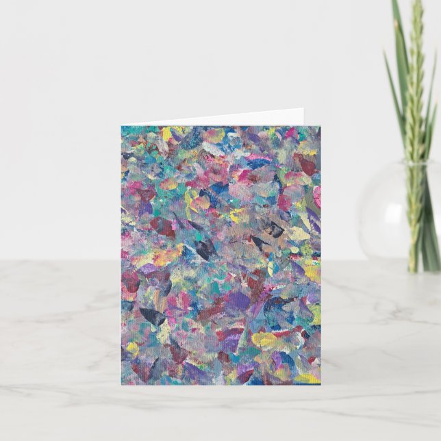 Remerciements Carte de note Skittles (Devant)