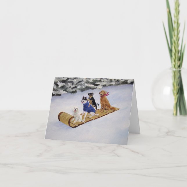 Remerciements Carte de note Tobbagan Tails (Devant)