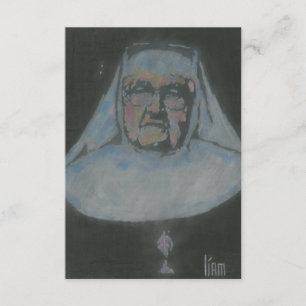 Remerciements Carte de prière de Mère Angelica