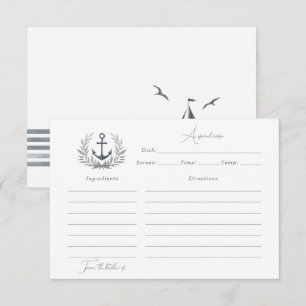 Remerciements Carte de recette nautique