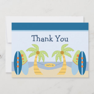 Remerciements Carte de remerciement adorable pour une Baby Showe