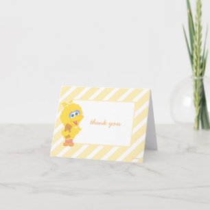 Remerciements Carte de remerciement Baby Shower Grand Oiseau