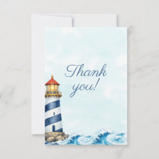Remerciements Carte de remerciement Baby Shower Petit Marin
