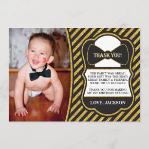 Remerciements Carte de remerciement d'anniversaire M. ONEderful