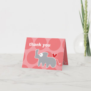 Remerciements Carte de remerciement d'anniversaire pour enfant a