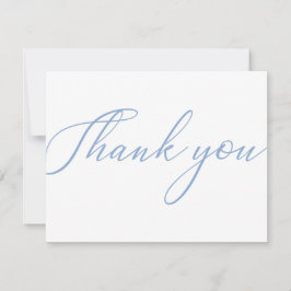 Remerciements Carte de remerciement de l'entreprise moderne simp