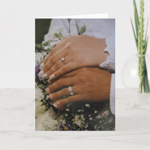 Remerciements Carte de remerciement de mariage