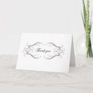 Remerciements Carte de remerciement de mariage