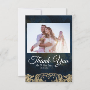 Remerciements Carte de remerciement de mariage avec verset bibli