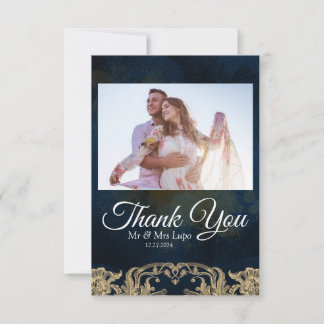 Remerciements Carte de remerciement de mariage avec verset bibli