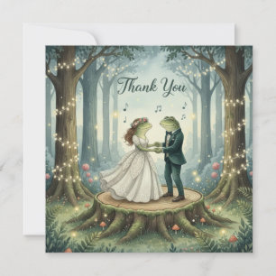 Remerciements Carte de remerciement de mariage de couple de gren