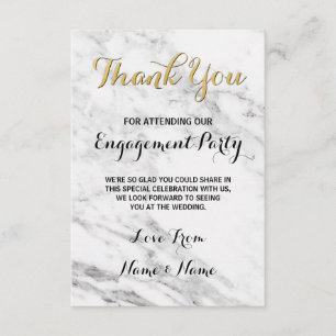 Remerciements Carte de remerciement de mariage de décoration de 