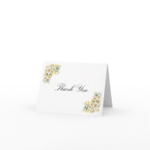 Carte de remerciement de mariage Vintage Lace & Da