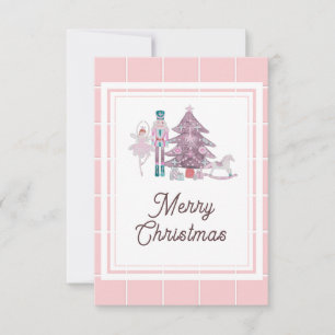 Remerciements Carte de remerciement de Noël photo Casse-Noisette