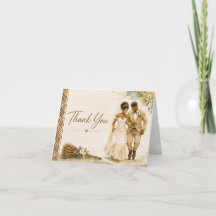 Carte de remerciement Jumping the Broom