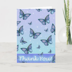 Remerciements Carte de remerciement Papillon par Molly Harrison