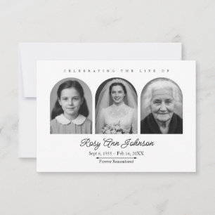 Remerciements Carte de remerciement personnalisée pour un souven
