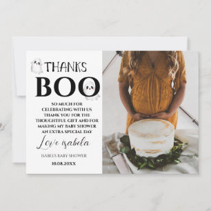 Remerciements Carte de remerciement photo pour Baby Shower Hallo