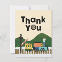 Carte de remerciement pour anniversaire enfant thè