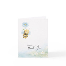 Carte de remerciement pour Baby Shower