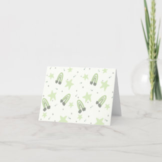 Remerciements Carte de remerciement pour Baby shower