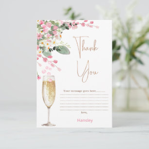 Remerciements Carte de remerciement pour Baby Shower de mariage 