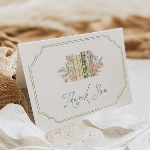 Remerciements Carte de remerciement pour baby shower Storybook B