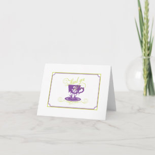Remerciements Carte de remerciement pour douche de mariée