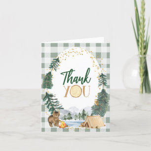 Remerciements Carte de remerciement pour notre plus grande avent