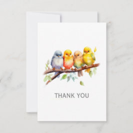 Remerciements Carte de remerciement pour toutes occasions avec o