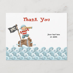 Remerciements Carte de remerciement pour une fête d'anniversaire