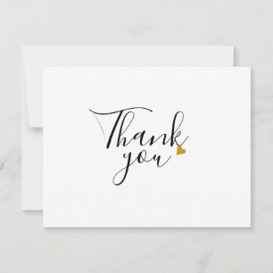 Remerciements Carte de remerciement simple pour entreprise