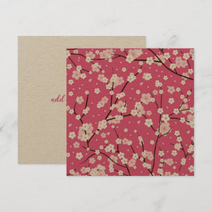 Remerciements Carte de remerciements: SAKURA CHERRY BLOSSOMS