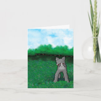 Remerciements Carte de Schnauzer chiot Fluffybutt